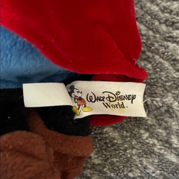 Mickey Mouse Fantasia Sorcerer 14" Plush Stuffed Toy Wizard Walt Disney World - Picture 4 of 5